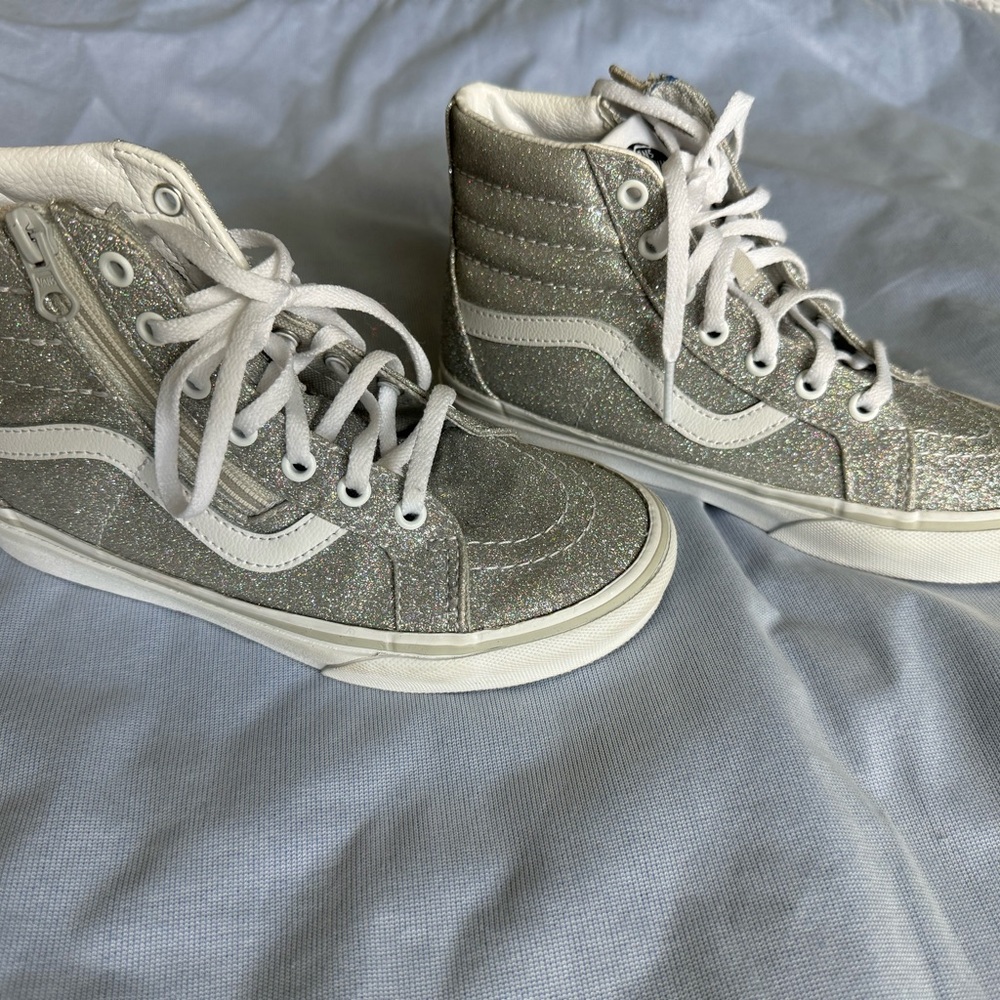 Girls Glitter Vans